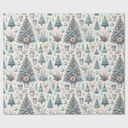 Weihnachtspapier Geschenkpapier (Flach)