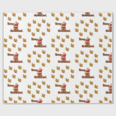 Weihnachtspapier Geschenkpapier (Flach)