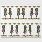 Weihnachtspapier Geschenkpapier (Flach)