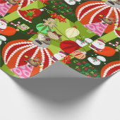 Weihnachtspapier Geschenkpapier (Ecke)