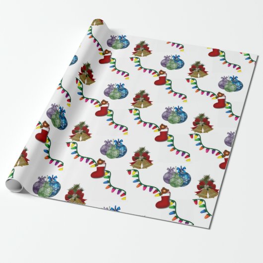 Weihnachtspapier Geschenkpapier (Ungerollt)