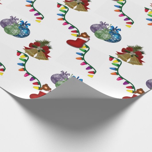 Weihnachtspapier Geschenkpapier (Ecke)