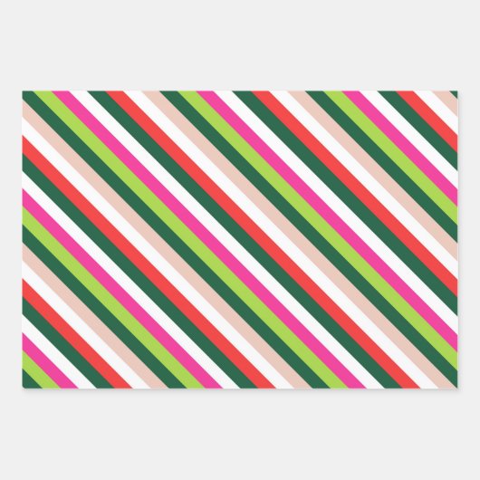 Weihnachtspapier Geschenkpapier Set (Vorderseite 2)