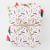 Weihnachtspapier Geschenkpapier Set (Beispiel)