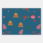 Weihnachtspapier Geschenkpapier Set (Vorderseite 3)