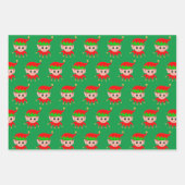 Weihnachtspapier Geschenkpapier Set (Vorderseite 2)