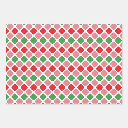 Weihnachtspapier Geschenkpapier Set (Vorderseite 2)