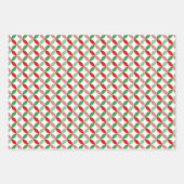 Weihnachtspapier Geschenkpapier Set (Vorderseite)