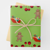 Weihnachtspapier Geschenkpapier Set (Beispiel)