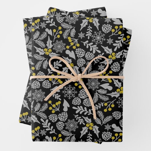 Weihnachtspapier Geschenkpapier Set (Beispiel)