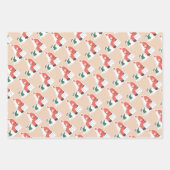 Weihnachtspapier Geschenkpapier Set (Vorderseite 2)