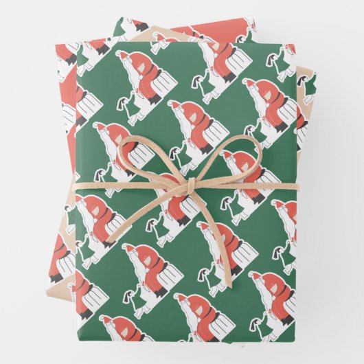 Weihnachtspapier Geschenkpapier Set (Beispiel)