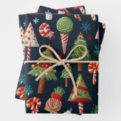 Weihnachtspapier Geschenkpapier Set (Beispiel)