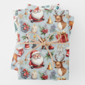 Weihnachtspapier Geschenkpapier Set (Beispiel)