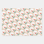 Weihnachtspapier Geschenkpapier Set (Vorderseite 2)