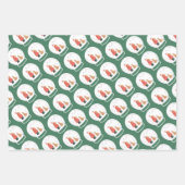 Weihnachtspapier Geschenkpapier Set (Vorderseite)