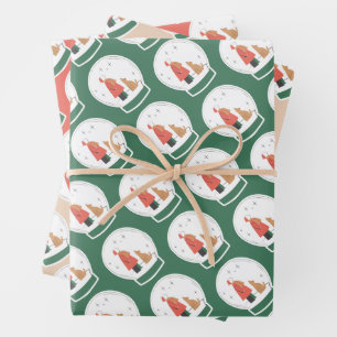 Weihnachtspapier Geschenkpapier Set