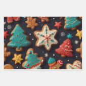 Weihnachtspapier Geschenkpapier Set (Vorderseite 2)