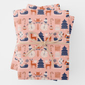 Weihnachtspapier Geschenkpapier Set (Beispiel)