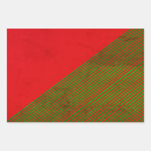 Weihnachtspapier Geschenkpapier Set (Vorderseite 2)