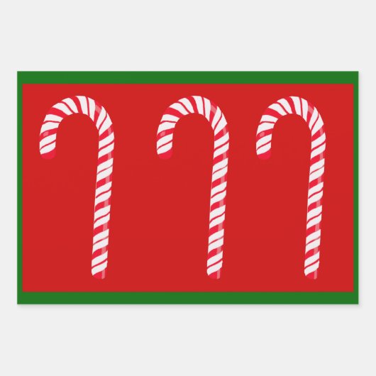 Weihnachtspapier Geschenkpapier Set (Vorderseite 3)