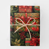 Weihnachtspapier Geschenkpapier Set (Beispiel)