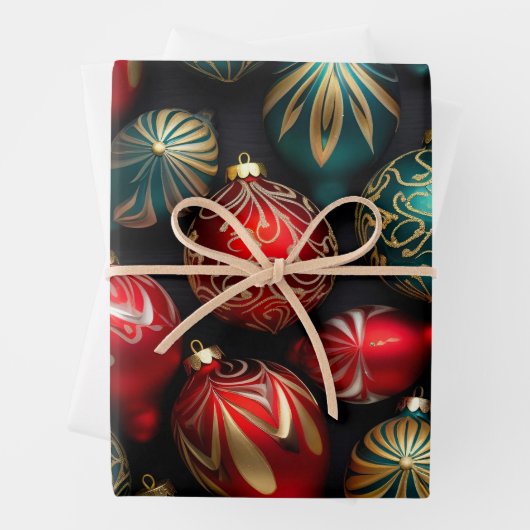 Weihnachtspapier Geschenkpapier Set (Beispiel)
