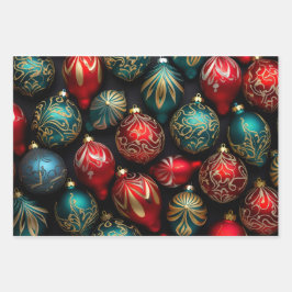 Weihnachtspapier Geschenkpapier Set