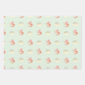 Weihnachtspapier Geschenkpapier Set (Vorderseite 2)