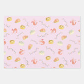 Weihnachtspapier Geschenkpapier Set (Vorderseite)