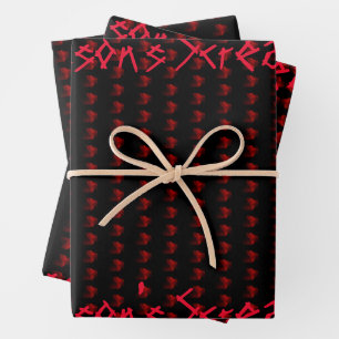 Weihnachtspapier Geschenkpapier Set