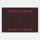 Weihnachtspapier Geschenkpapier Set (Vorderseite)