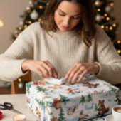 Weihnachtspapier Geschenkpapier Set