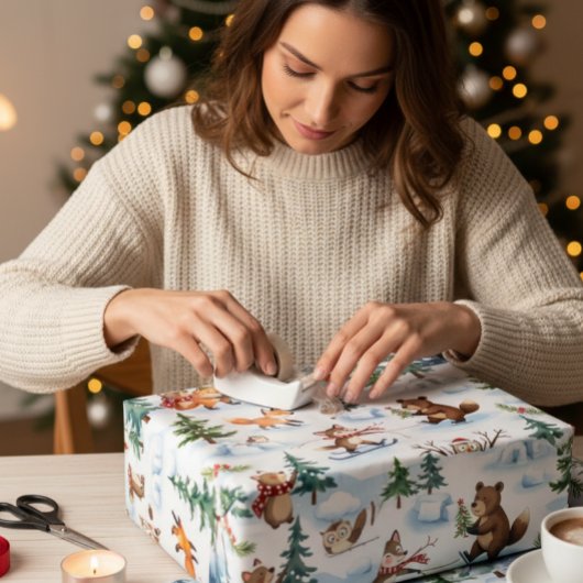 Weihnachtspapier Geschenkpapier Set