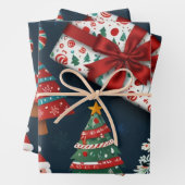 Weihnachtspapier Geschenkpapier Set (Beispiel)