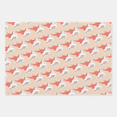 Weihnachtspapier Geschenkpapier Set (Vorderseite 2)