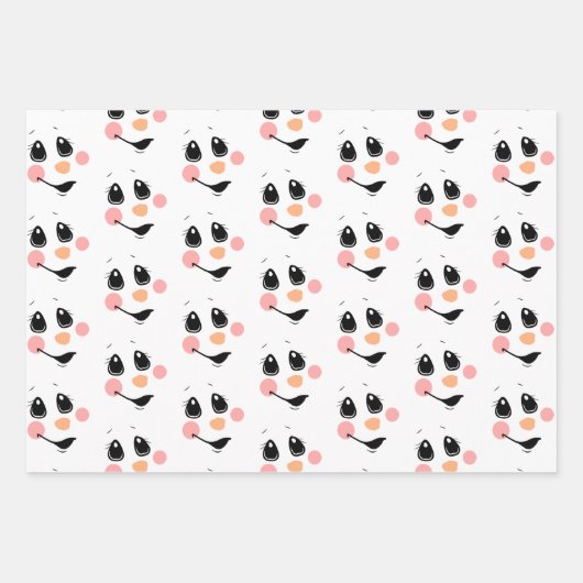 Weihnachtspapier Geschenkpapier Set (Vorderseite 3)