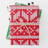 Weihnachtspapier Geschenkpapier Set (Beispiel)