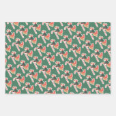 Weihnachtspapier Geschenkpapier Set (Vorderseite)