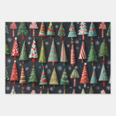 Weihnachtspapier Geschenkpapier Set (Vorderseite 3)