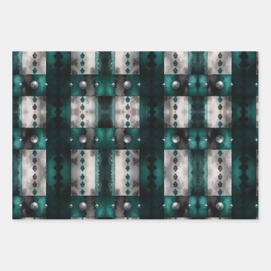 Weihnachtspapier Geschenkpapier Set (Vorderseite)