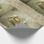 Weihnachtspapier Jesus Geschenkpapier (Ecke)