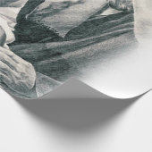 Weihnachtspapier Jesus Geschenkpapier (Ecke)