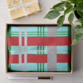 Weihnachtspapier kariert seidenpapier (Geschenk)