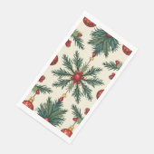 Weihnachtspapier Napkins, Handtuch Serviette (Ecke)