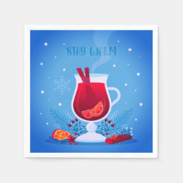 Weihnachtspapier Napkins Serviette