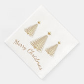 Weihnachtspapier Napkins Serviette (Ecke)