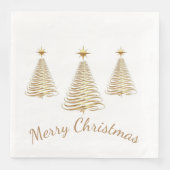 Weihnachtspapier Napkins Serviette (Vorderseite)