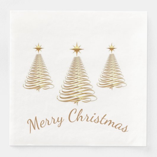 Weihnachtspapier Napkins Serviette (Vorderseite)