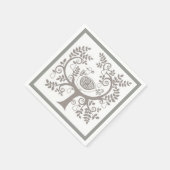 Weihnachtspapier Napkins Serviette (Ecke)